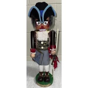 Steinbach German Nutcracker 17” Benjamin Franklin Rare Collector Piece EUC